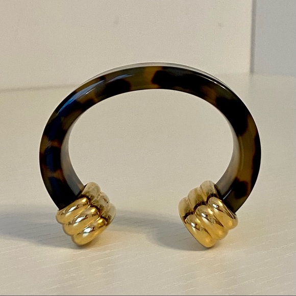 NWT Ralph Lauren Faux Tortoise Cuff Bracelet - Picture 4 of 4